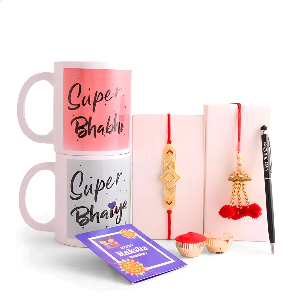 Super Bhaiya & Super Bhabhi Gift Combo.