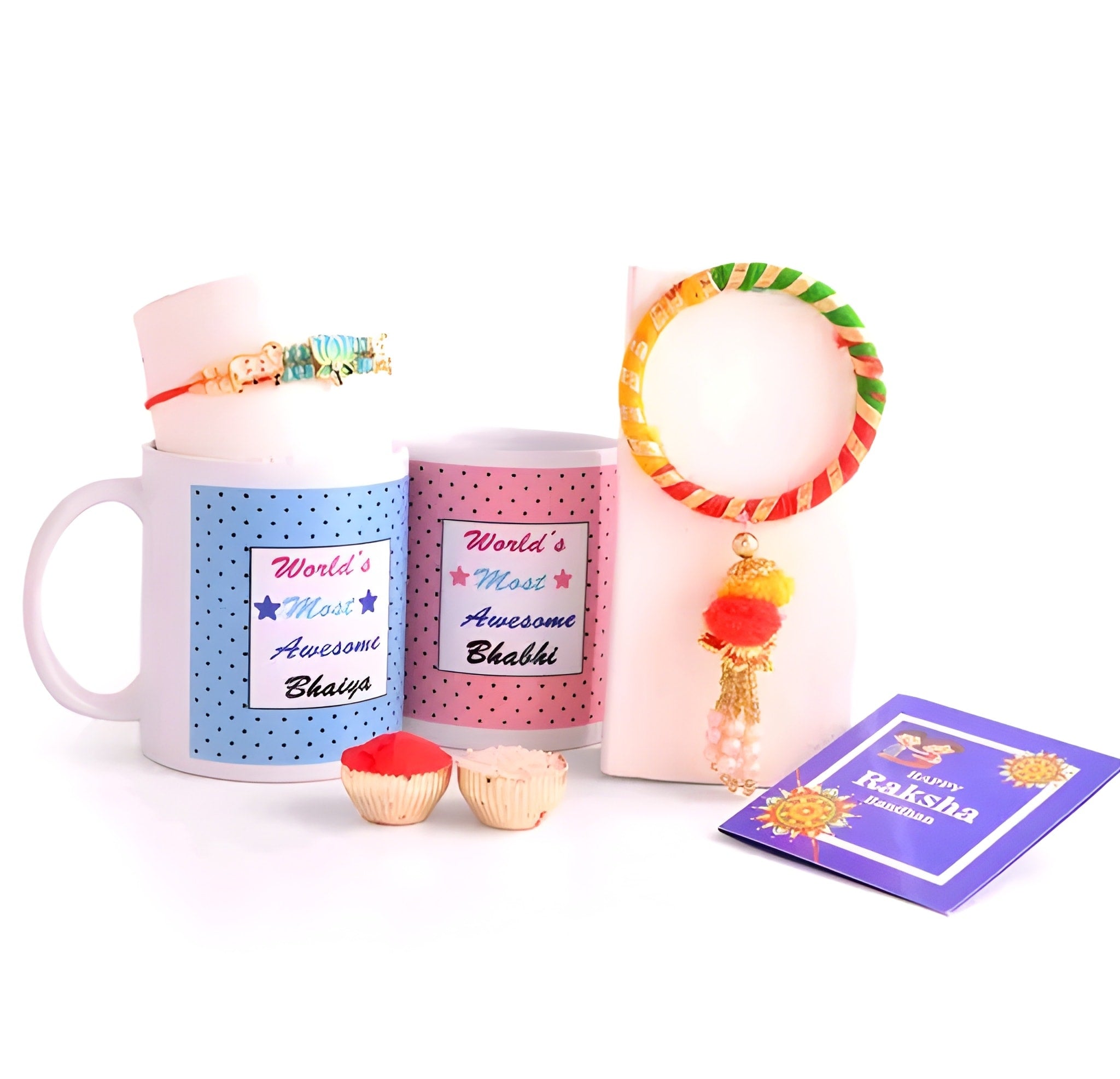 World's Most Awesome Bhaiya Bhabhi Gift Combo.