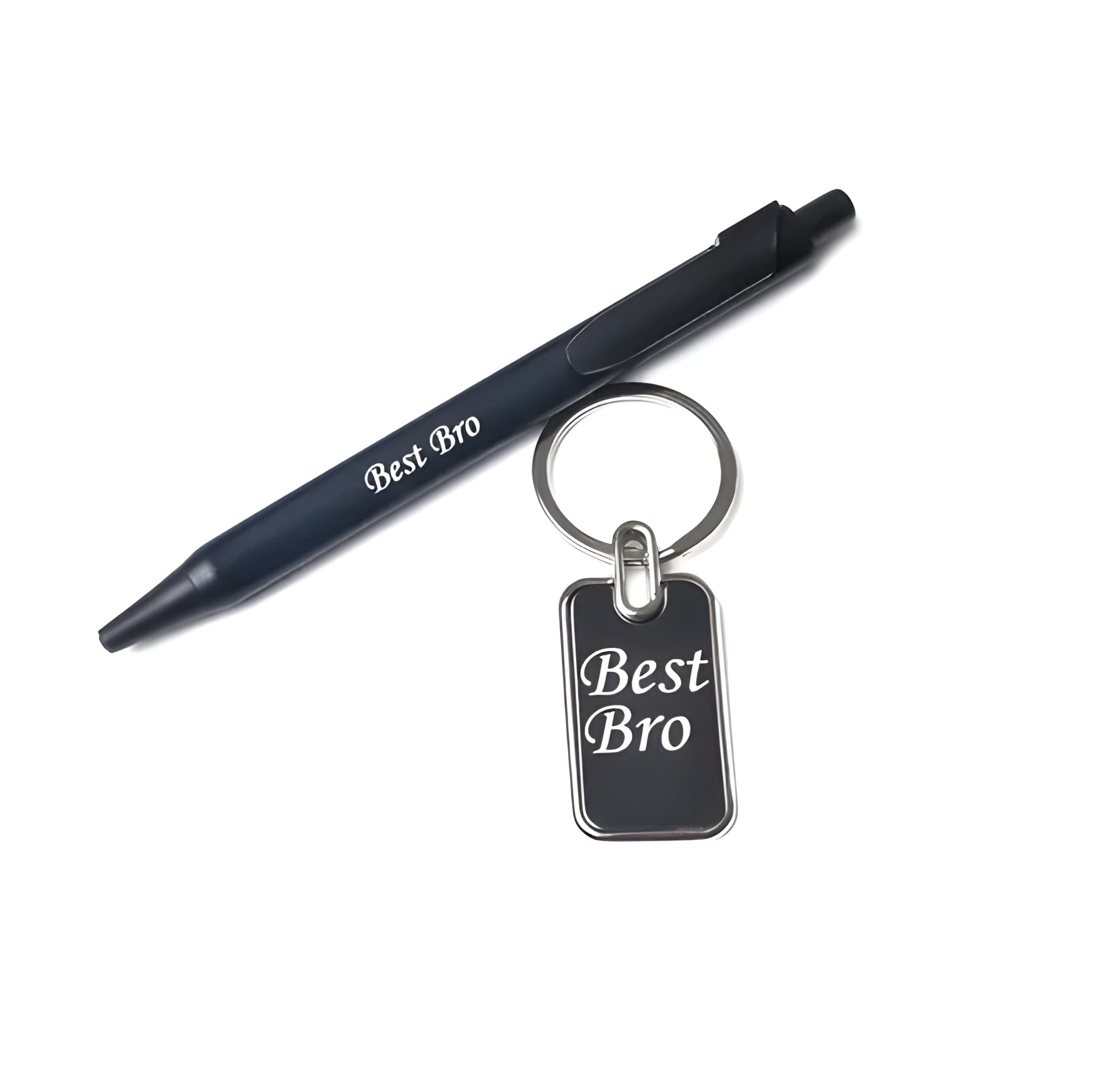 Best Bro Metal Pen With Key Chain Gift set For Brother.